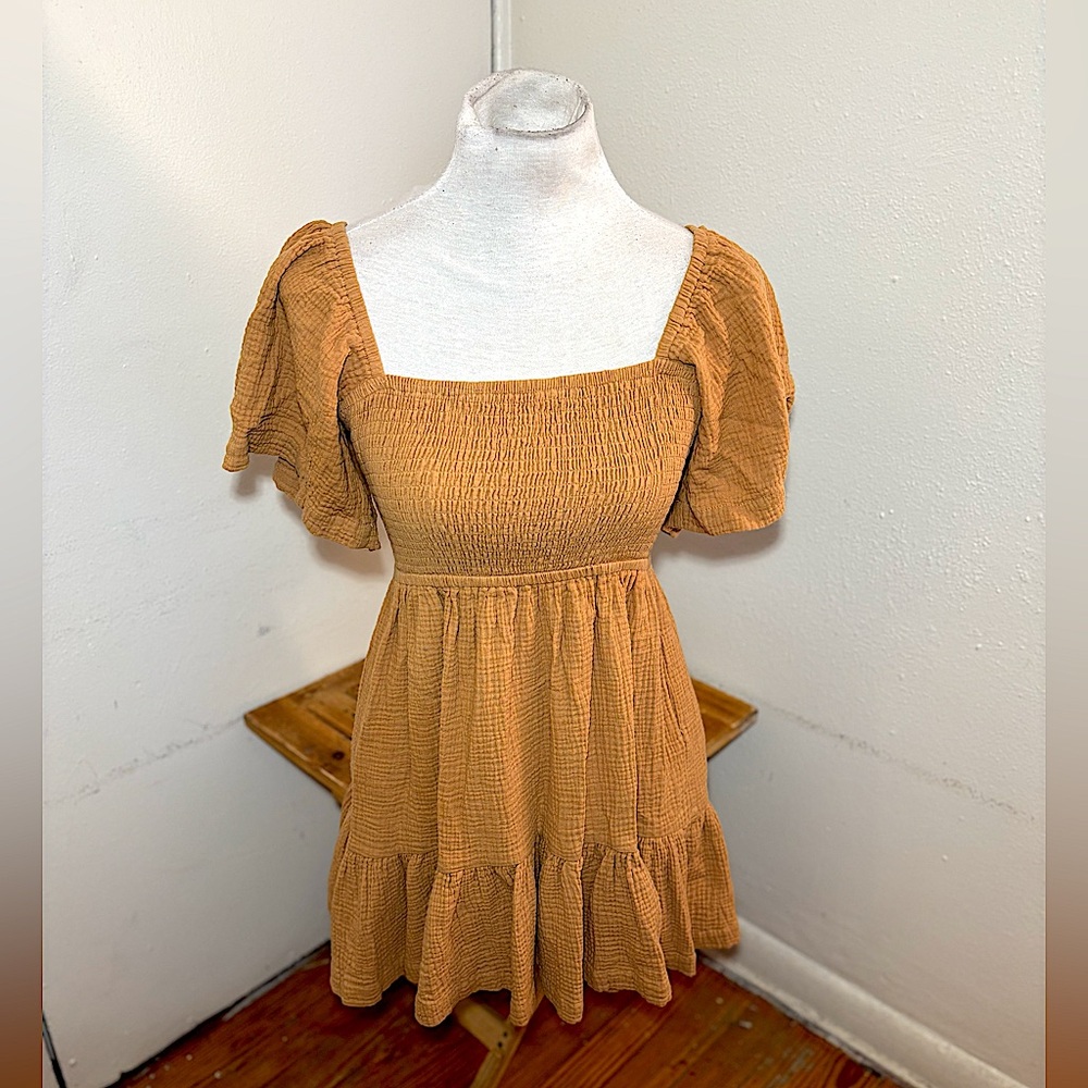 Kendall Lane Puff Sleeve Dress
